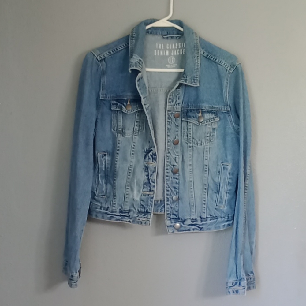 Cotton On Classic Denim Jacket Size 12